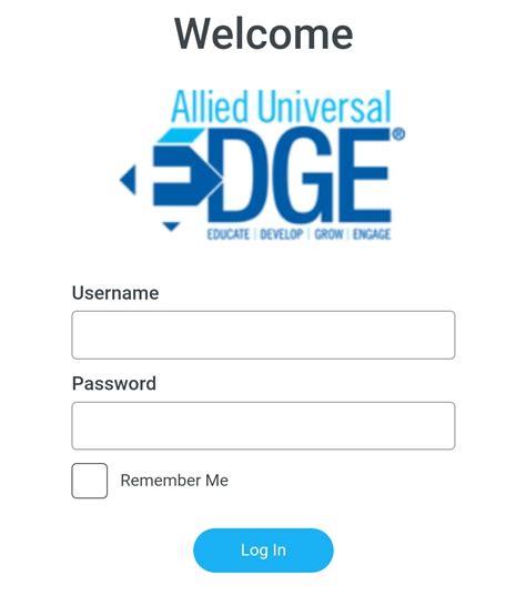Allied universal edge app. Authentication Required. Log in below to unlock additional content. UsernamePassword. 