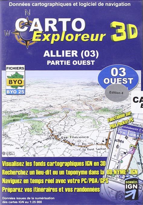Allier Ouest. CD-ROM