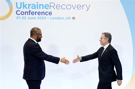 Allies pledge billions for Ukraine rebuilding and seek big-business investment at London conference