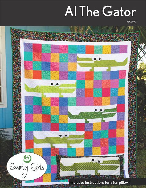 Alligator Quilt Pattern - Quilting Books Patterns and Notions