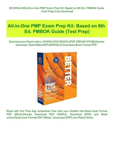 Download Allinone Pmp Exam Prep Kit Based On 6Th Ed Pmbok Guide Test Prep Series By Andy Crowe