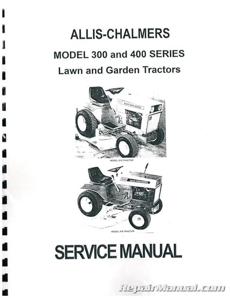 Allis chalmers 300 400 lawn mower series repair manual. - Illustrative hinweise zu veranstaltungen der landauer spielzeit 1980/81.
