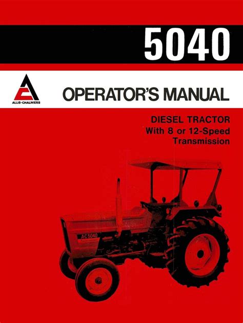 Allis chalmers 5040 manual power steering. - Ch 37 reinforcement and study guide.