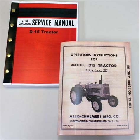 Allis chalmers d15 series 2 service manual. - South australian spelling test age guide.