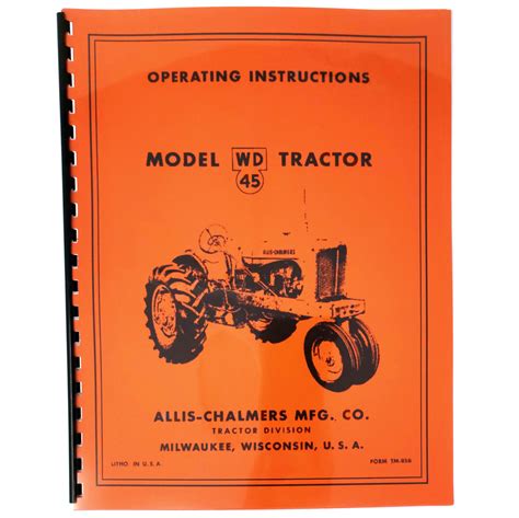 Allis chalmers wd operator and parts manual. - Nicet exam study guide highway construction.