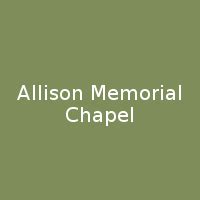 Allison memorial chapel obituaries.  ALLISON MEMORIAL CHAPEL, a Saint Mary...