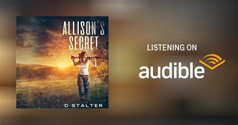 Read Online Allisons Secret By D Stalter