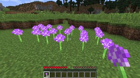 Allium in Minecraft
