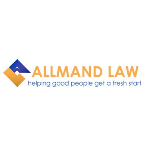 Allmand law. Allmand Law made the process of getting through chapter 13 bankruptcy much, much easier. They were always helpful and responsive to my questions and made sure I understood what to expect along the way. I'd recommend their services to anyone needing guidance thru the bankruptcy maze!! 