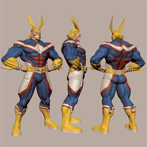 Allmight Muscle Form ZBrushCentral