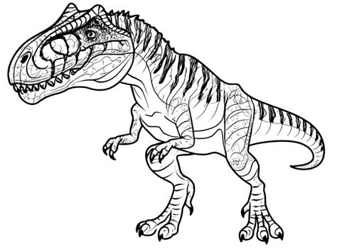 Allosaurus Coloring