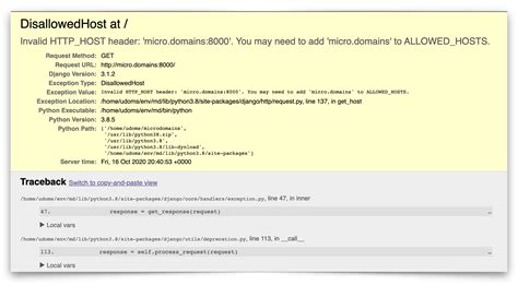 Allowed hosts django settings. py runserver, I get the following error: CommandError: You m...