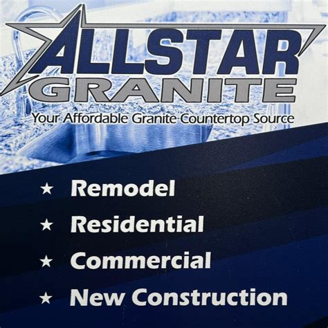 Allstar Granite - Lubbock, TX 79407 - Yellow Pages