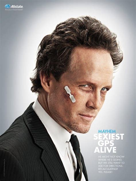 The face that everyone associates with Allstate's Mayhem is actor Dean Winters. The New York City native is credited with appearing in the HBO drama "Oz," as well as other TV series like "30 Rock ...
