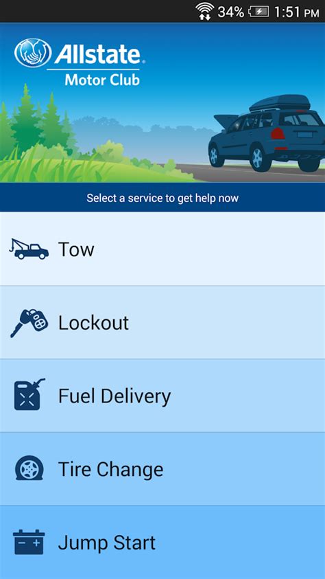 Login Contact Motor Club Support Published by Allstate Enterprises, LLC on 2023-05-26 About: The Allstate Motor Club application enables any user to quickly and easily request roadside assistance to be sent to their location. Leverage Allstate’s nationwide 24/7 roadside service provider network and your phone’s GPS. 