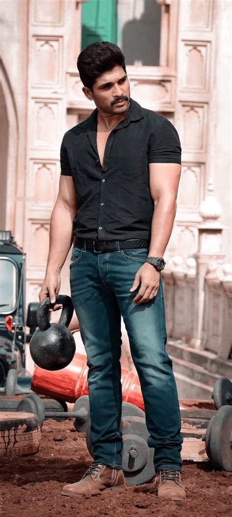 Allu arjun height in cm