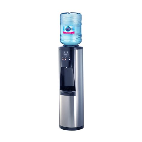 Get hot and cold water instantly with this Energy Star Certified stainless steel water cooler. Shop online now to pair with our 5 gallon water delivery service. . 