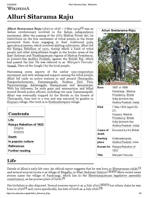 Alluri sitarama raju wikipedia