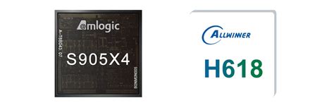 Allwinner h618 vs amlogic s905x4.  Each offers unique advantages Comparison of the ...
