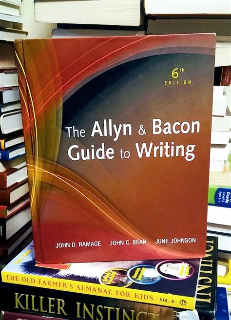 Allyn And Bacon Guide To Writing 6th Edition