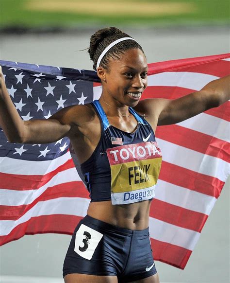 Allyson felix. After winning silver in the two previous Olympic 200m sprint finals, American Allyson Felix finally reached the top of the podium to claim gold in 2012 #NBCS... 