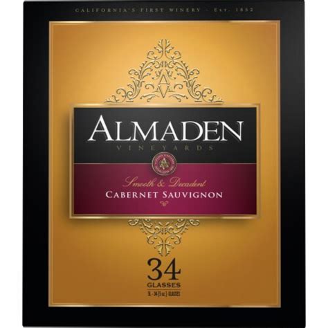 Almaden Heritage Cabernet Sauvignon NV 5.0 L. box