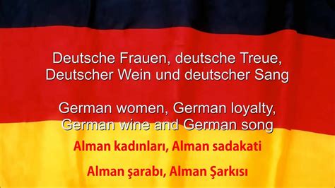 Alman milli marşı sözleri