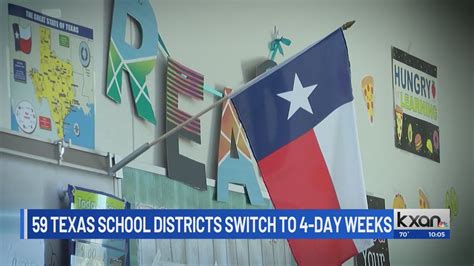 Almost 60 school districts in Texas have now made the switch to four-day weeks
