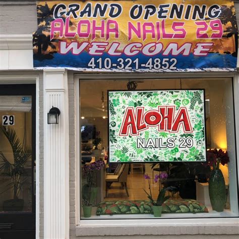 Aloha nail bar. 81 reviews and 87 photos of ALOHA NAILS "This is the best nail salon I have ever been to hands down. Deena the owner is so attentive and really listens to what I want and always gives the BEST massages! ... Bars. Nightlife. Hair Salons. Gyms. Massage. Shopping. More. Aloha Nails. 3.7. Claimed $$ Nail Salons, Waxing. Closed 9:30 AM - 7:00 PM ... 