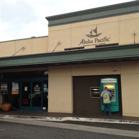 Aloha pacific fcu kaimuki. Contact. Visit website. 6. Aloha Pacific Federal Credit Union. 4.1 (14 reviews) Banks & Credit Unions. "Love belonging to a credit union which is member-owned. Though I do not belong to Aloha Pacific FCU..." more. See website for more info. 