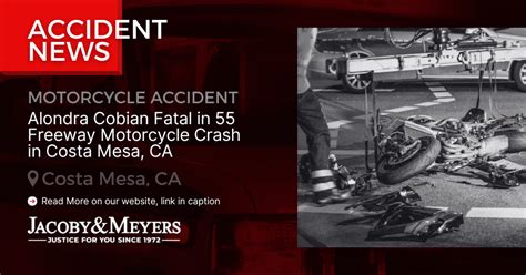 Alondra Cobian Killed in Motorcycle Crash on 55 Freeway [Costa Mesa, CA]