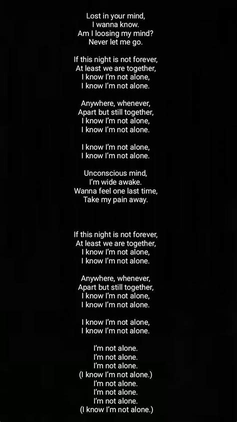 Alone lyrics. Things To Know About Alone lyrics. 