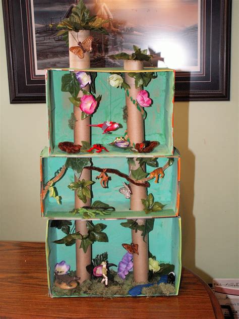 Along the Way... Rainforest Diorama