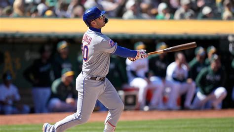 Alonso, Mets rally to beat A’s 4-3 in 10 and complete sweep