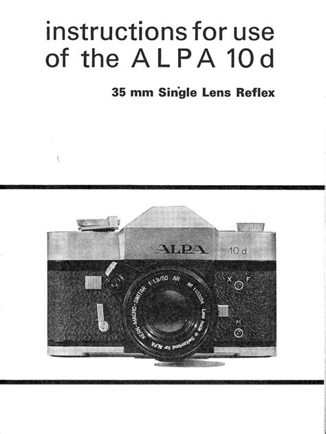 Alpa Manual