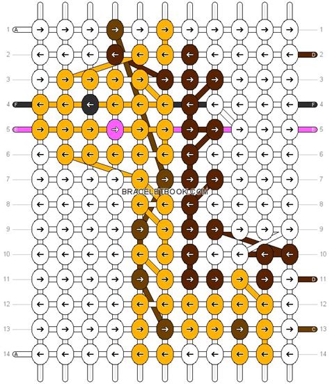 Alpha Patterns Friendship Bracelet Generator Easy Embroidery