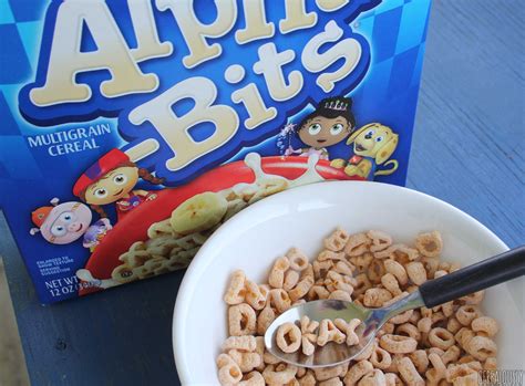 Alpha bits cereal. Here's a commercial for Alpha-Bits cereal from Post, with two animated children - one wearing an aviator's cap and goggles, another reading a book - regaling... 