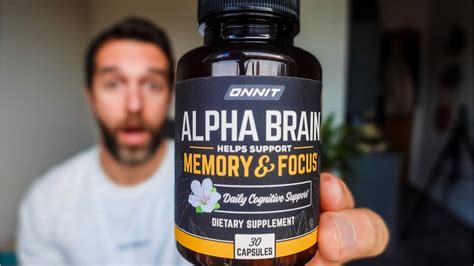 Carefully Selected Brain Health Nutrients. Alpha BRAIN ® one-of-