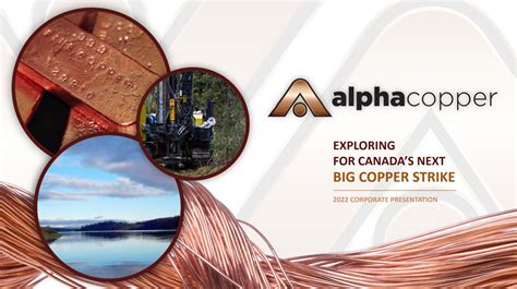9.70. A high-level overview of Alpha Copper Corp. (ALCUF) stock. Stay up to date on the latest stock price, chart, news, analysis, fundamentals, trading and …. 