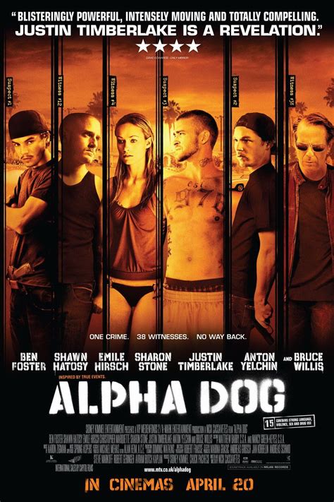 Alpha dogs movie. Alpha Dog is a 2006 American crime drama film written and directed by Nick Cassavetes, first screened at the Sundance Film Festival on January 27, 2006 
