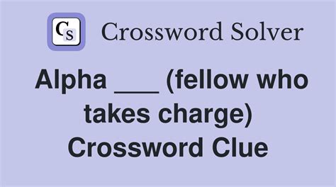 Alpha and (5) Crossword Clue. The Crossword Solver found 30 answers to "Alpha and (5)", 5 letters crossword clue. The Crossword Solver finds answers to classic crosswords and cryptic crossword puzzles. Enter the length or pattern for better results. Click the answer to find similar crossword clues . A clue is required.. 