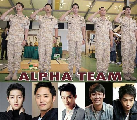 Alpha team descendants of the sun