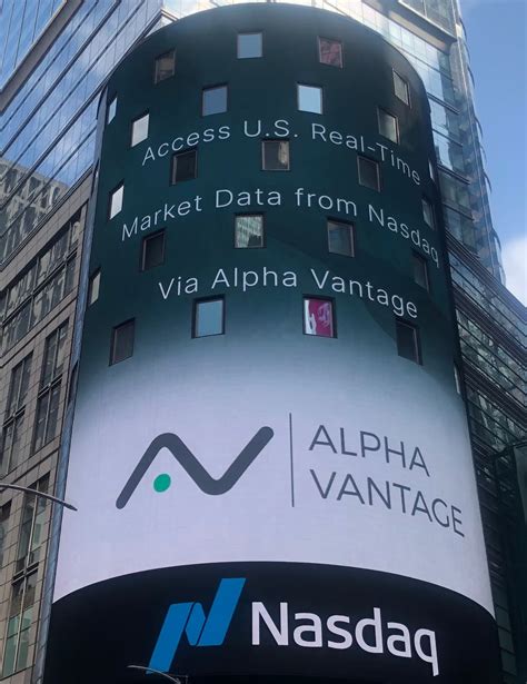 Alpha vantage.  Alpha Vantage delivers a free API for real time financial data alpha_van...