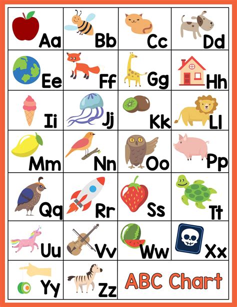 Alphabet Chart & Number Line Free Teaching Resources Harriet + Violet