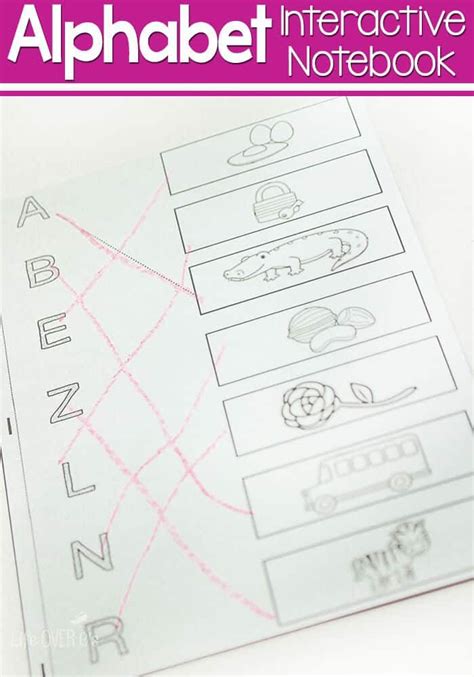 Alphabet Interactive Notebook A Printable Pack For Letter Recognition