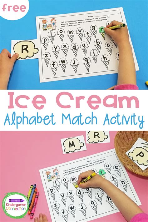 Alphabet Matching with Ice Cream pdf