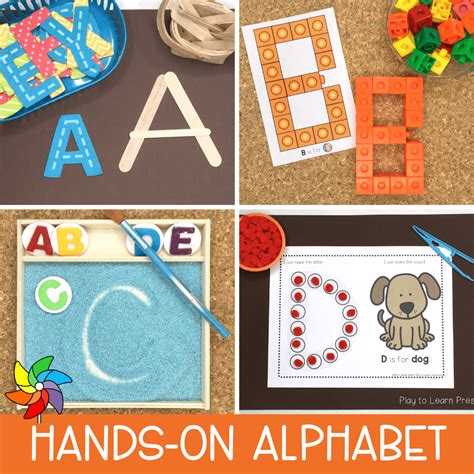 Alphabet Printables for HandsOn Learning