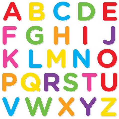 Alphabet Upper Case Image Color