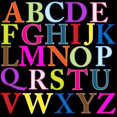 Alphabet letters clip art free stock photo public domain pictures 3