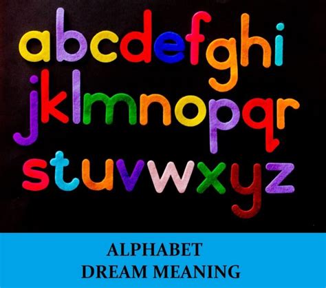 Alphabet of Dreams